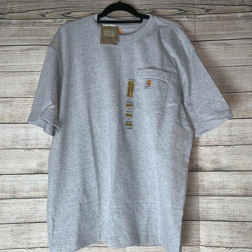 Men’s gray carhartt t-shirt NWT